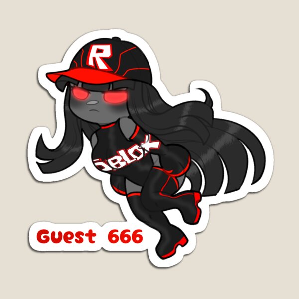 guest x noob Sticker for Sale by Eli Loves cats