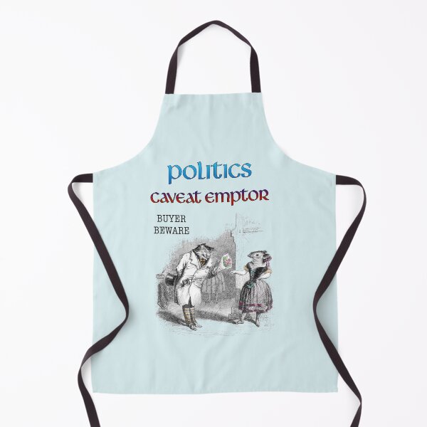 Item preview, CAVEAT EMPTOR: POLITICS satire definition designed and sold by CommonSenseClub.