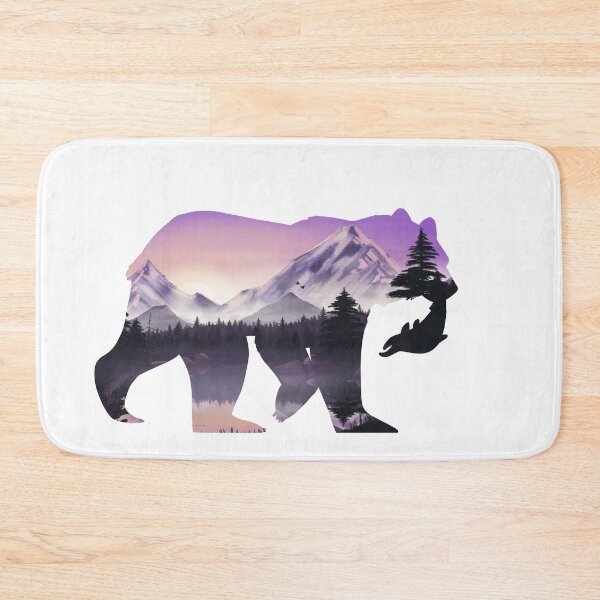 Item preview, Sunset in the Sierras in Bear Silhouette  designed and sold by MiscellaneousArts.
