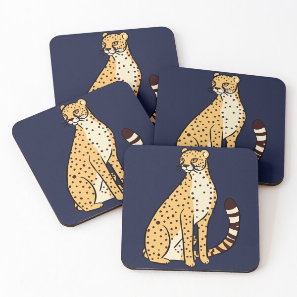 Item preview, Cute cheetah illustration  designed and sold by Yarafantasyart.