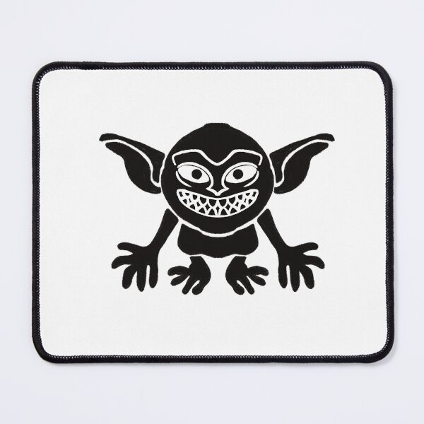 Item preview, Smiling Black Gremlin designed and sold by SubtleSplit.