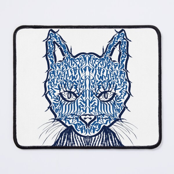 Item preview, Unique Cat Blue Art designed and sold by spekolart.