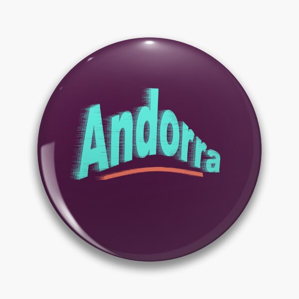 Item preview, Principality of Andorra abstract design designed and sold by lobodelnoir.