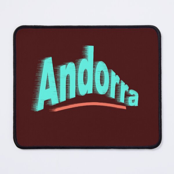 Item preview, Principality of Andorra abstract design designed and sold by lobodelnoir.