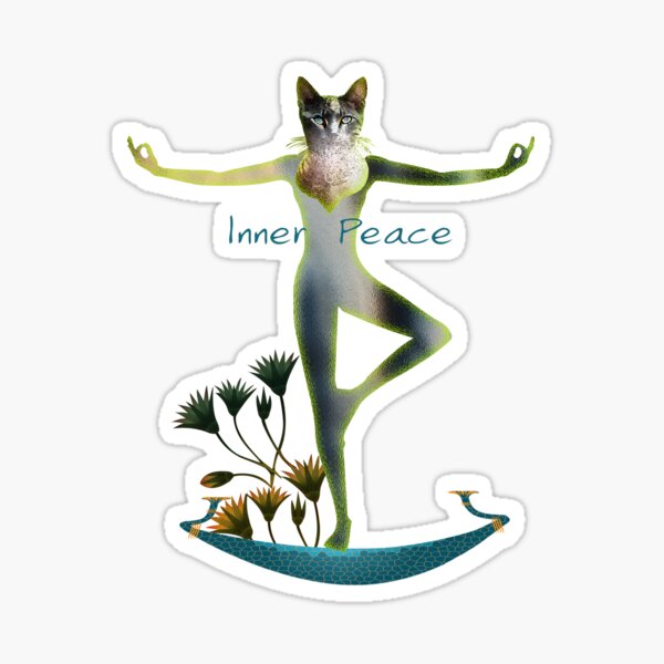 inner peace Sticker
