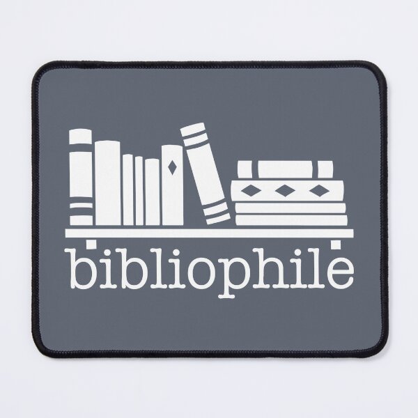 Item preview, Bibliophile, white bookworm slogan designed and sold by ArtPau.