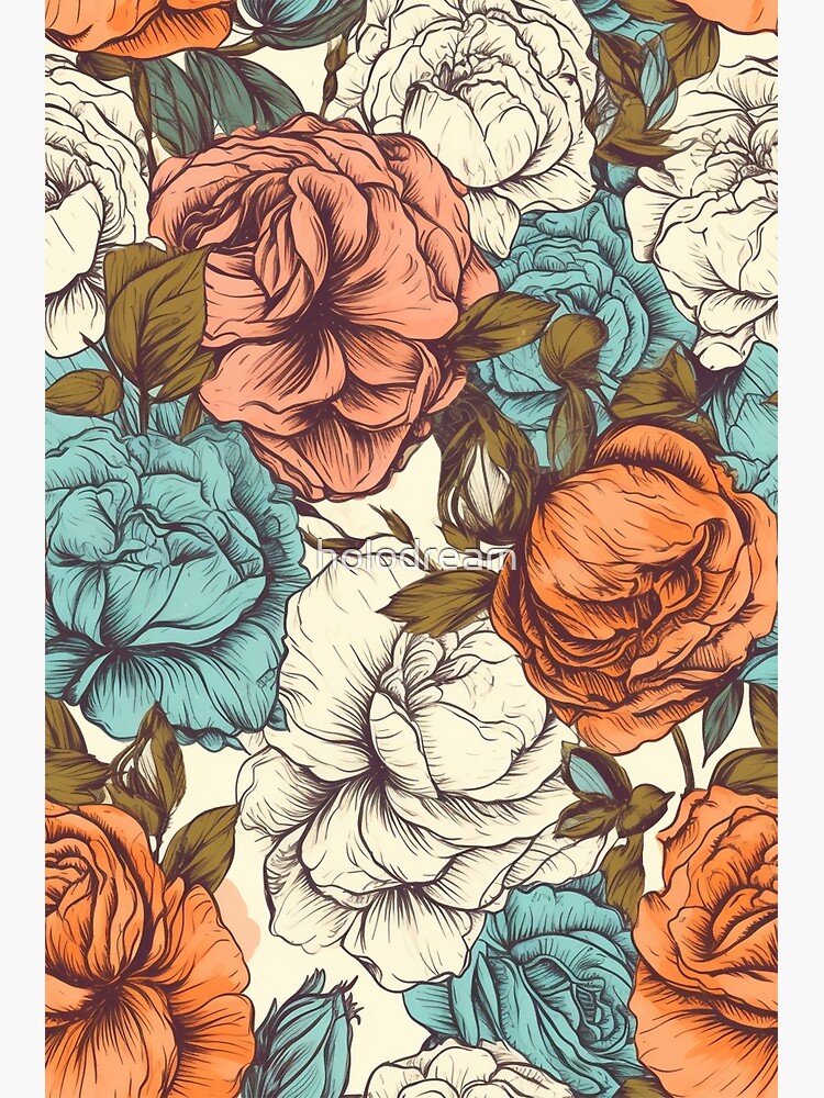 pastel roses