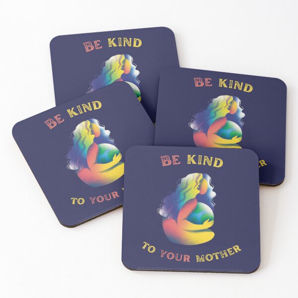 Item preview, Be Kind To Your Mother. Mother Earth Colorful Eco Nature Lover designed and sold by Rebel-Design.