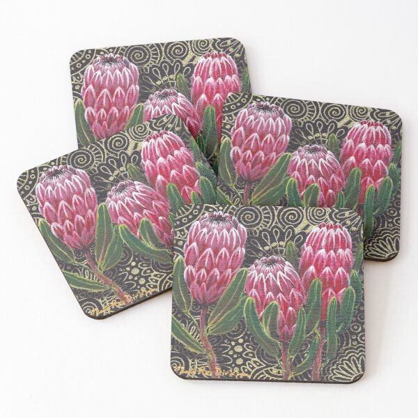 Item preview, Pink Queen Proteas designed and sold by Cherie Roe Dirksen.