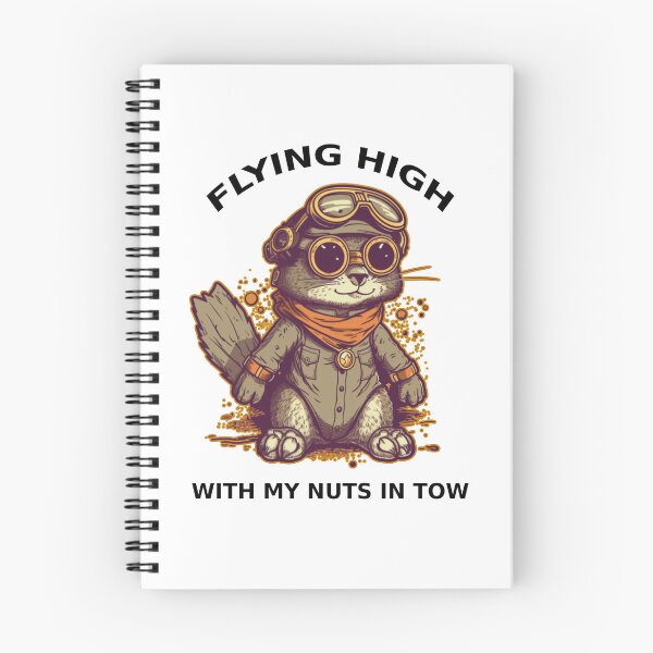 Item preview, Flying High With My Nuts In Tow designed and sold by InspirationPL.