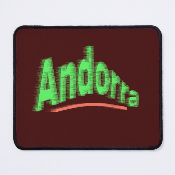 Item preview, Principality of Andorra abstract design designed and sold by lobodelnoir.