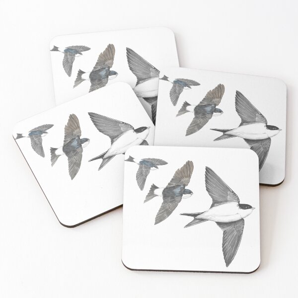 Item preview, House Martins designed and sold by LydiaWoods.