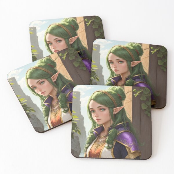 Item preview, Fantasy Young Female Elf #1 designed and sold by fantasyalley.