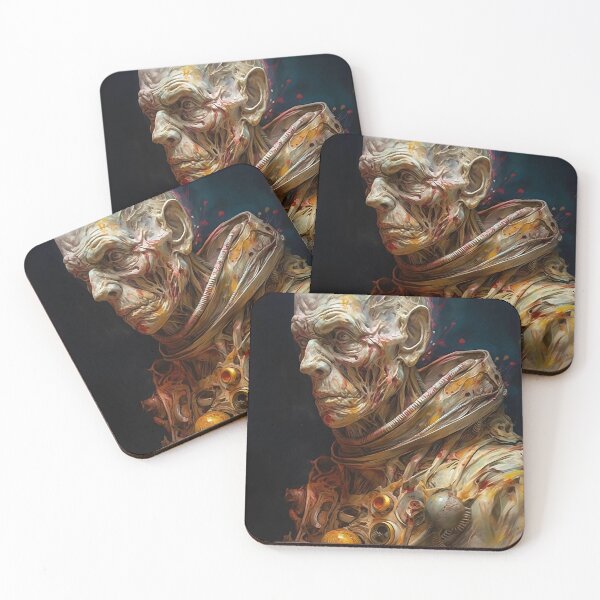 Item preview, Dark Visions of Human Space Travelers who returned to earth 10000 years later. designed and sold by The-Dark-Art.