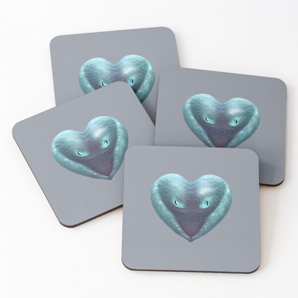 Item preview, Mermaid Monster Heart designed and sold by Digiheart.