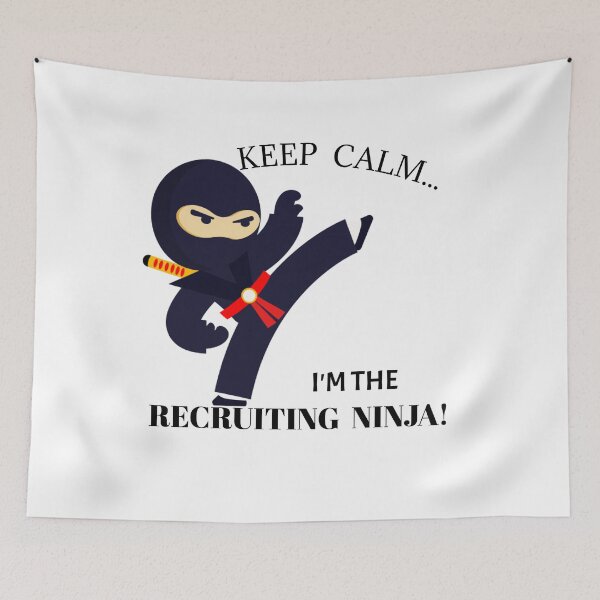 Item preview, Keep calm I'm the recruiting ninja. designed and sold by bloosoms.