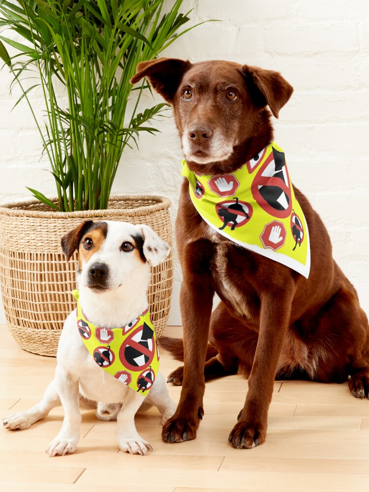 No hot sale dogs bandana