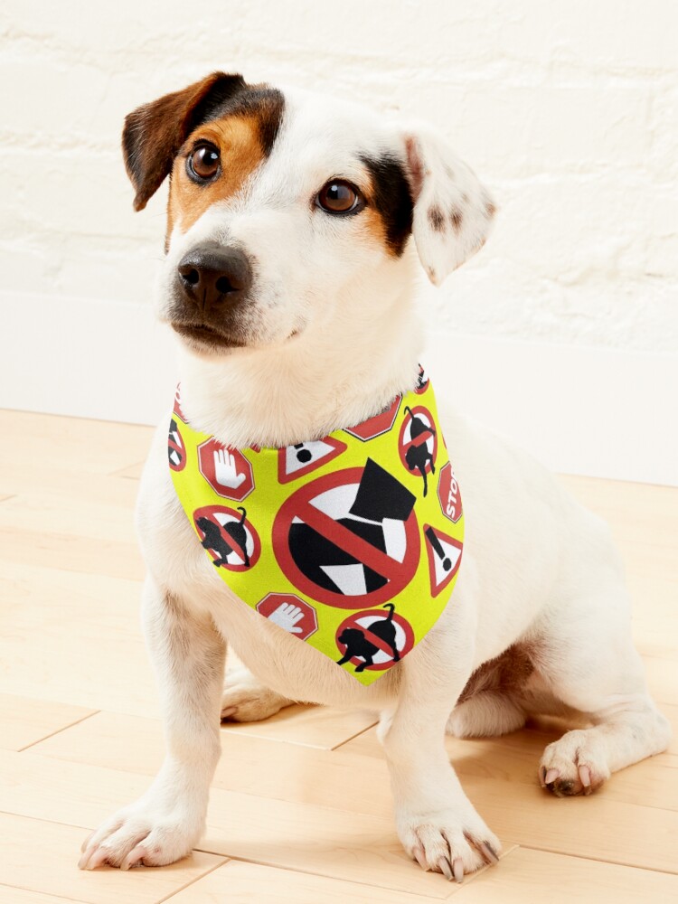 No hot sale dogs bandana