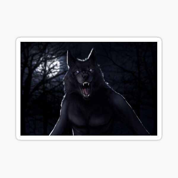 Werewolf Sticker