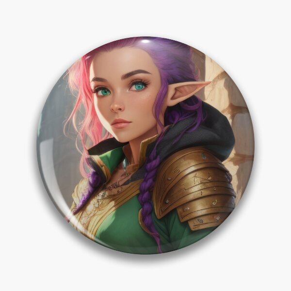 Item preview, Fantasy Young Female Elf #4 designed and sold by fantasyalley.