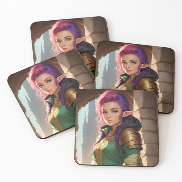 Item preview, Fantasy Young Female Elf #4 designed and sold by fantasyalley.