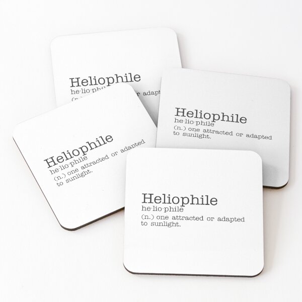 Item preview, Heliophile - Beautiful Word Definition - Typewriter designed and sold by Zooone.
