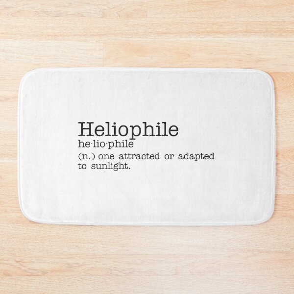 Item preview, Heliophile - Beautiful Word Definition - Typewriter designed and sold by Zooone.