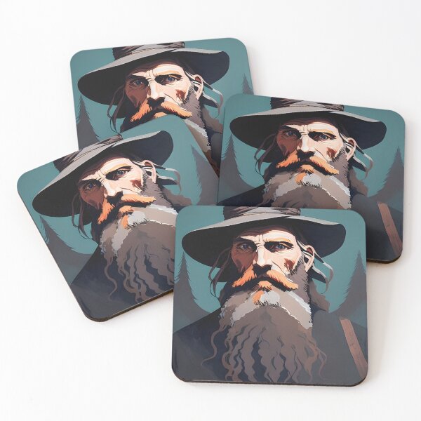 Item preview, John Muir in Acryl designed and sold by daido-ai.