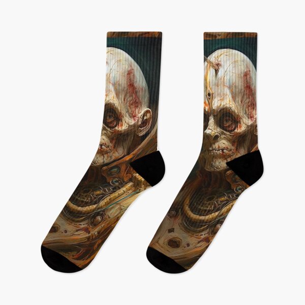 Item preview, Dark Visions of Human Space Travelers who returned to earth 10000 years later. designed and sold by The-Dark-Art.
