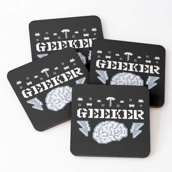 Item preview, Retro Space Game Geeker Design with Brain Twist designed and sold by ElLocoMus.