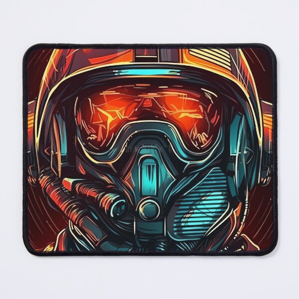 Item preview, starfighter pilot helmet 03 designed and sold by SmallSingy.