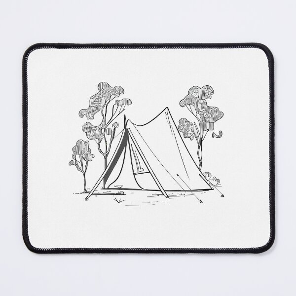Item preview, Camp Life: Tent-Inspired Artwork for Outdoor Enthusiasts and Camping Lovers designed and sold by Watzek.