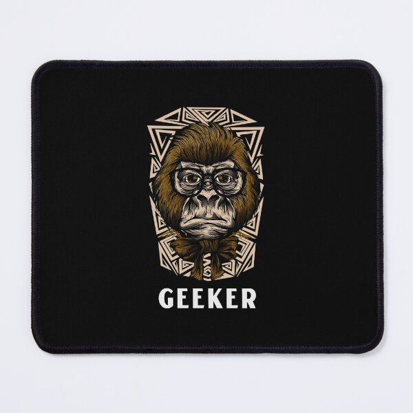 Item preview, Playful Geeker Monkey Portrait Design designed and sold by ElLocoMus.