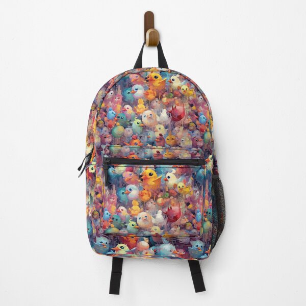 Item preview, Everybirdy Colorful Birds Pattern designed and sold by Pixel Playground.