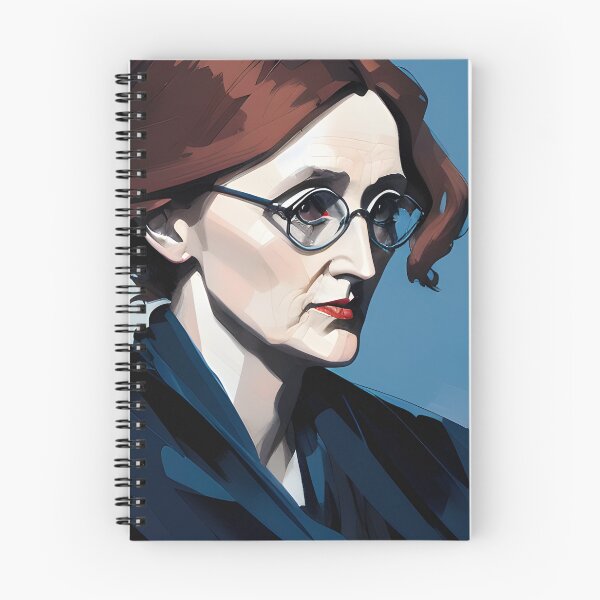 Item preview, Virginia Woolf in Acryl designed and sold by daido-ai.
