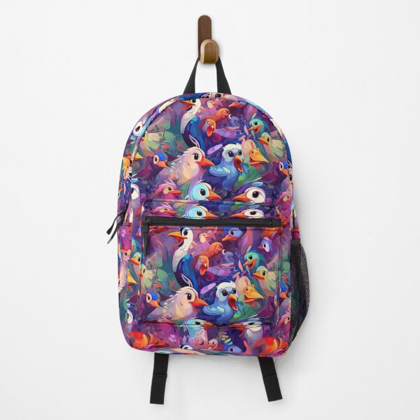 Item preview, Everybirdy Colorful Birds Pattern designed and sold by Pixel Playground.