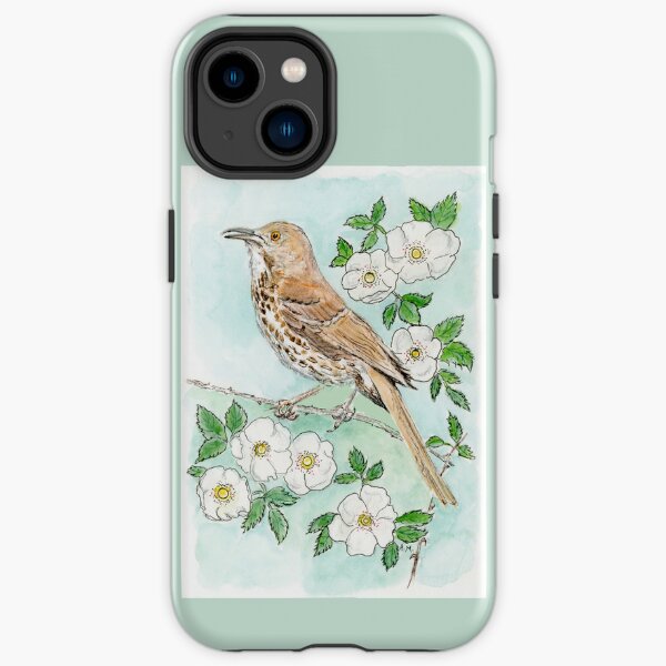 Georgia State Bird and Flower iPhone Tough Case