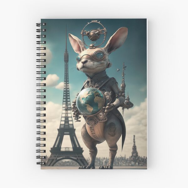 Item preview, Environmentalist Rabbit celebrating Earth Day - surrealist AI Generated Art designed and sold by Flowsaiartshop.