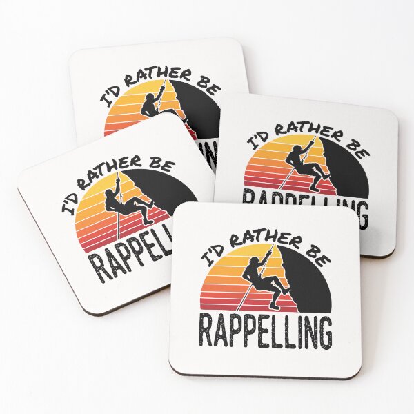 Item preview, I'd Rather Be Rappelling designed and sold by jaygo.