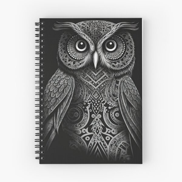 Item preview, Contemplative Owl designed and sold by OccultDreams.