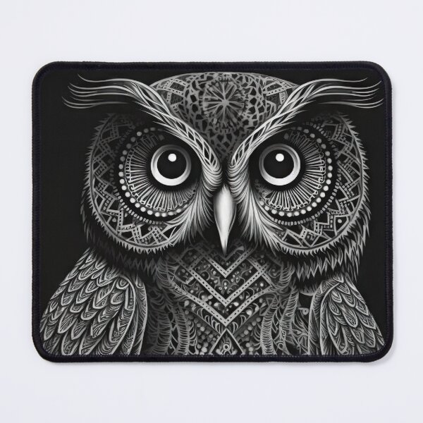 Item preview, Contemplative Owl designed and sold by OccultDreams.