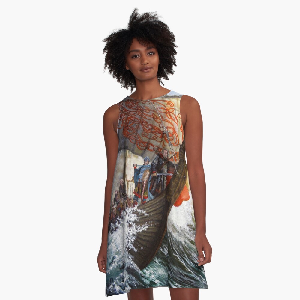 Item preview, A-Line Dress designed and sold by Rinsetheman.
