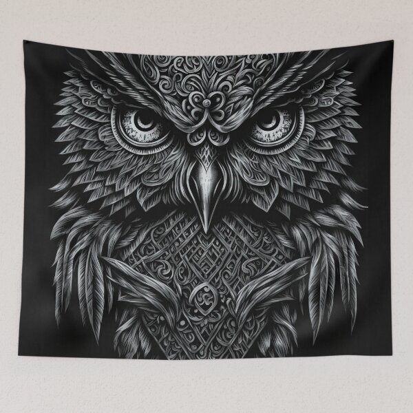 Item preview, Fierce Owl (Variation) designed and sold by OccultDreams.