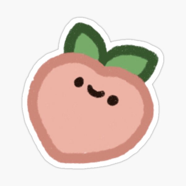 peachy Sticker
