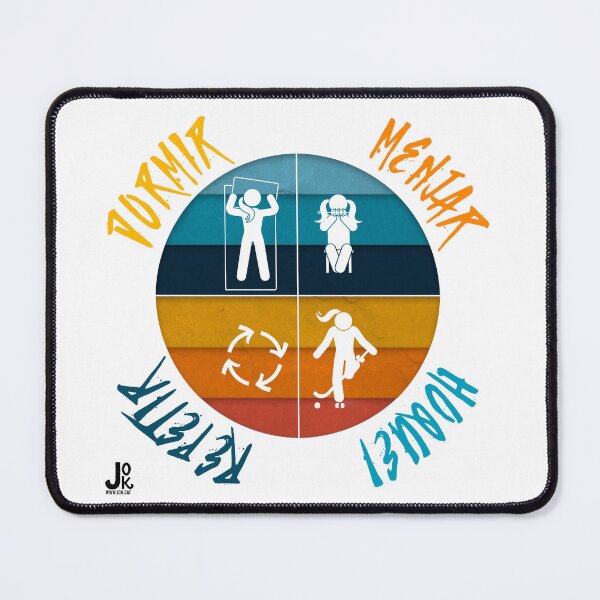 Item preview, Sleep, Menjar, Hockey, Repeat designed and sold by Jokcat.