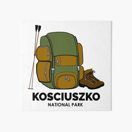 Item preview, Kosciuszko National Park Backpack designed and sold by Esskay Designs.