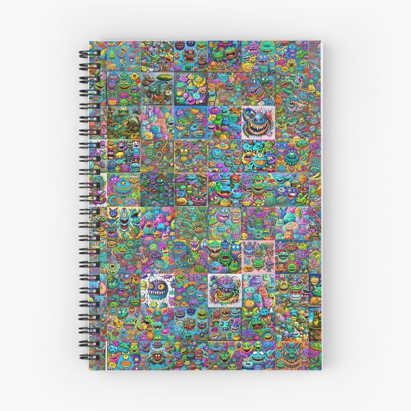 Item preview, Monsters - 1000 and more - funny little aliens and monsters designed and sold by CanvasCult.