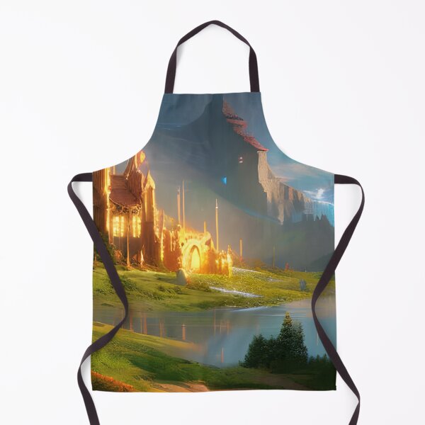 Item preview, Golden City in Paradise designed and sold by ZarliaShop.