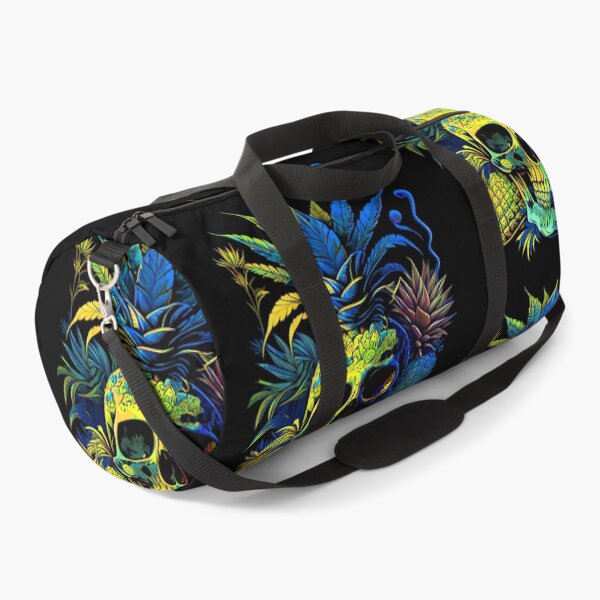 Item preview, Trippy Tropical Pineapple Skull Retro Art designed and sold by MindWave THC.