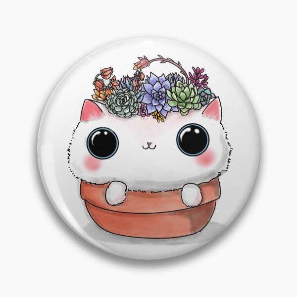 Item preview, feline succulents designed and sold by BarbaraMT.